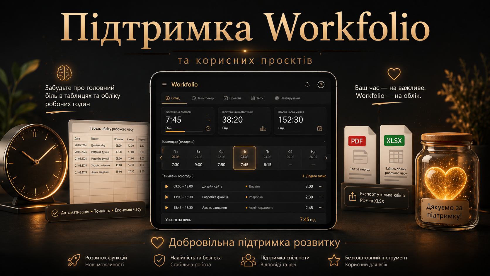 Підтримка WShift та корисних проєктів